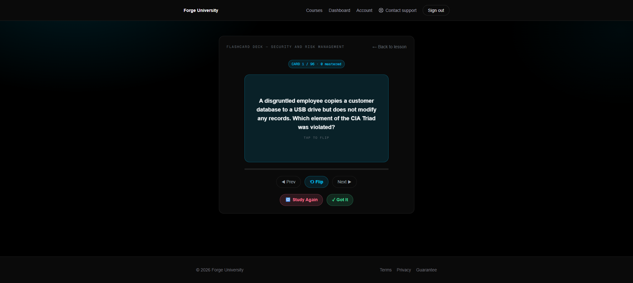 CGRC product screenshot